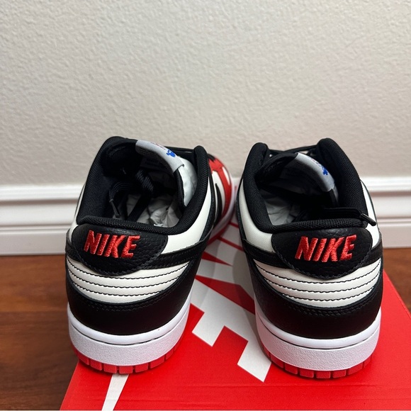 Nike Dunk Low EMB NBA 75th Anniversary Chicago Size 11 - Picture 4 of 9